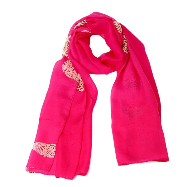 135cm*36cm Women Scarves famous Scarf Wrap Lady Chiffon Shawl Chiffon Scarves Cachecol Feminino