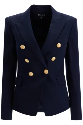 6-button grain de poudre jacket CF1SG008WB08 NAVY