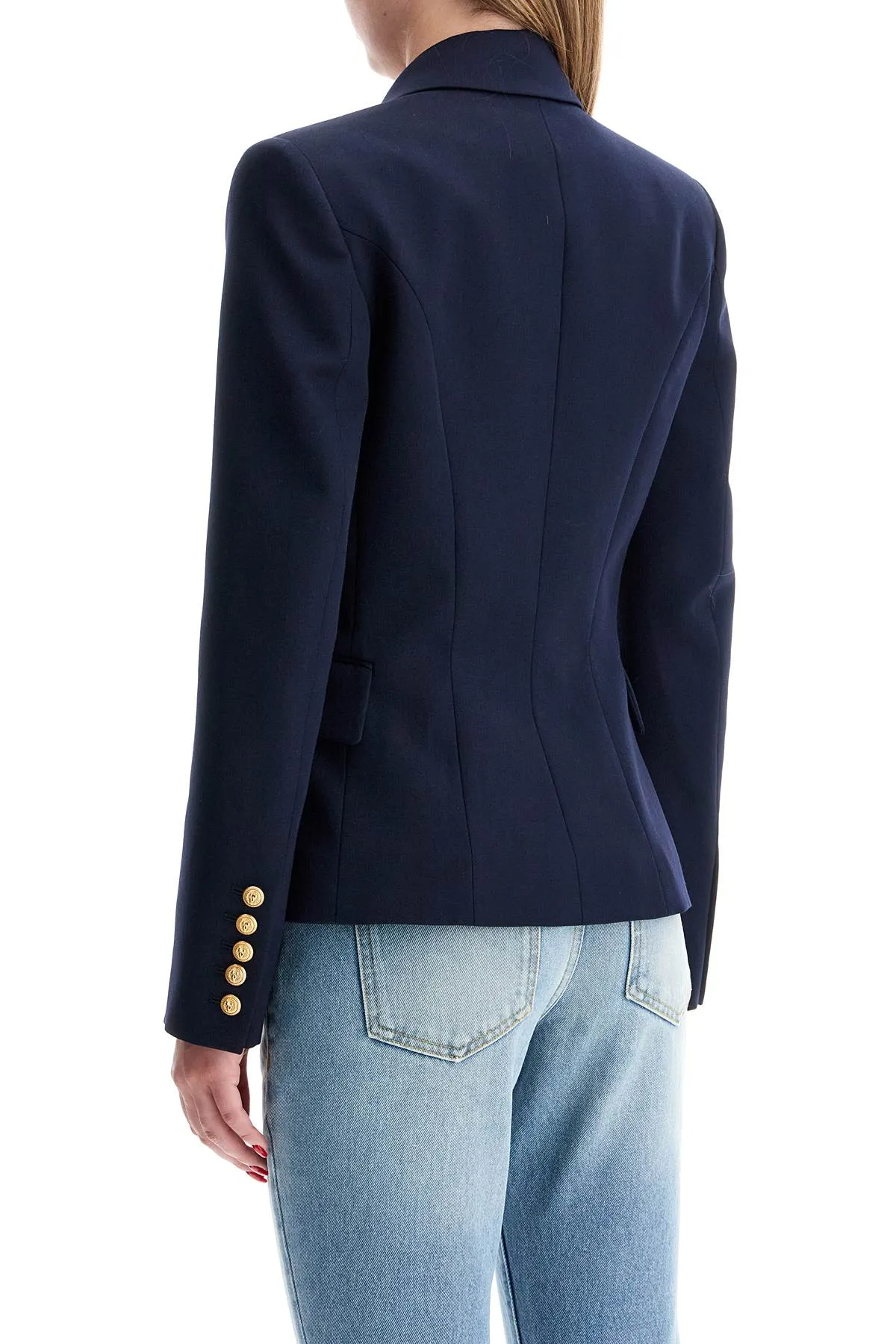 6-button grain de poudre jacket CF1SG008WB08 NAVY