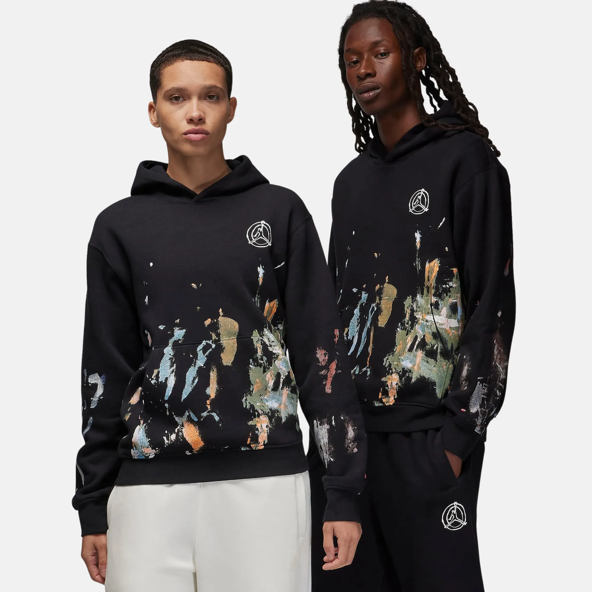 Air Jordan Artist Series by Jammie Holmes Fleece Pullover Hoodie