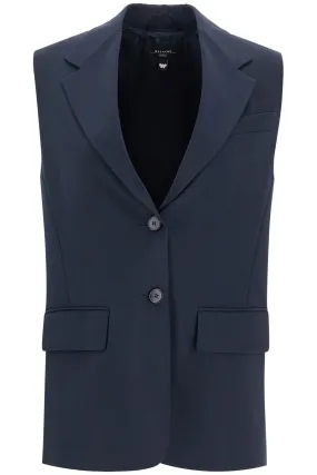 Alexander Mcqueen Pinstriped Vest With   Blue