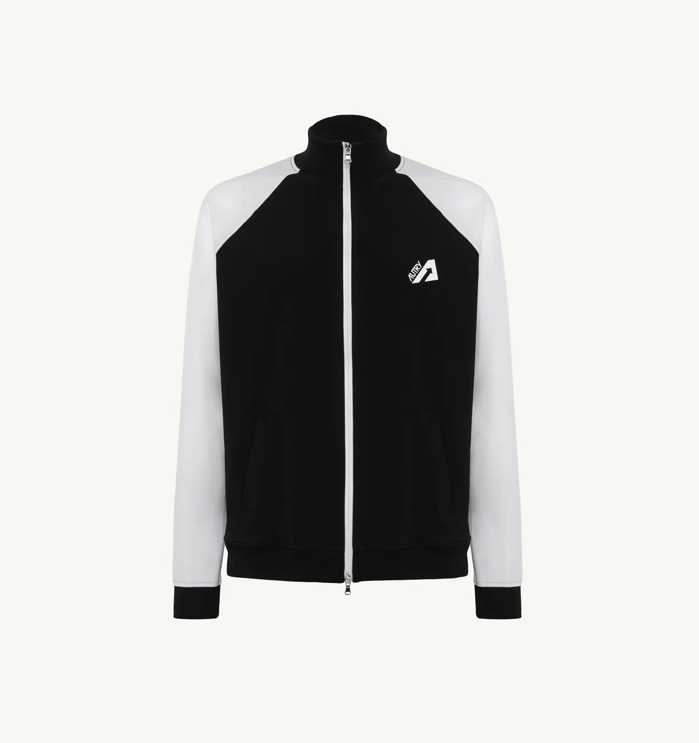 AUTRY APPAREL MANBLACK TENNIS JACKET