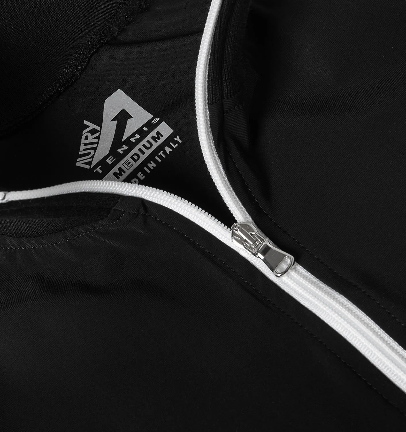 AUTRY APPAREL MANBLACK TENNIS JACKET