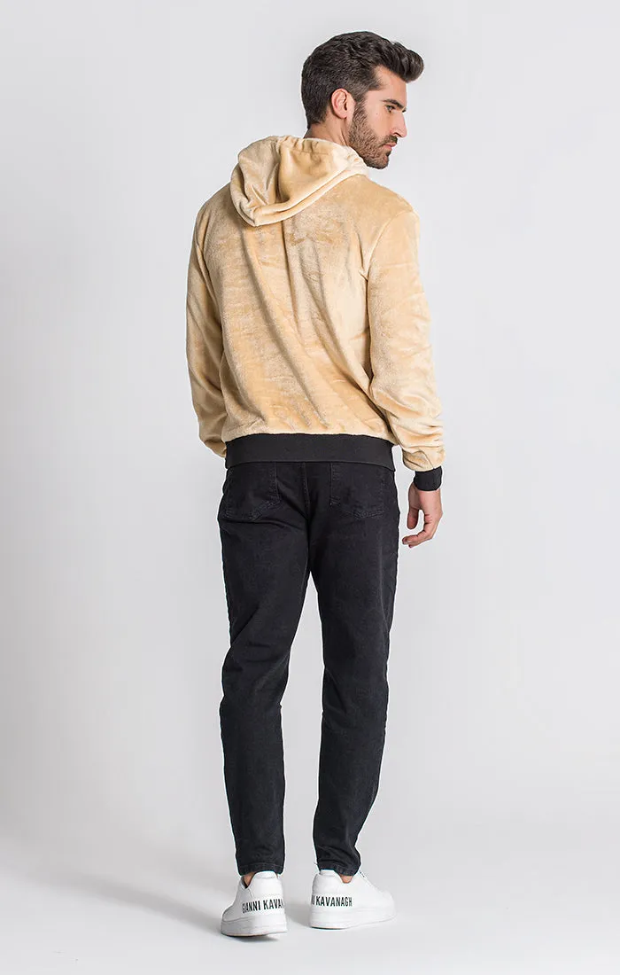 Beige iD Sherpa Hoodie