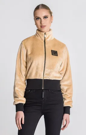 Beige ID Sherpa Jacket