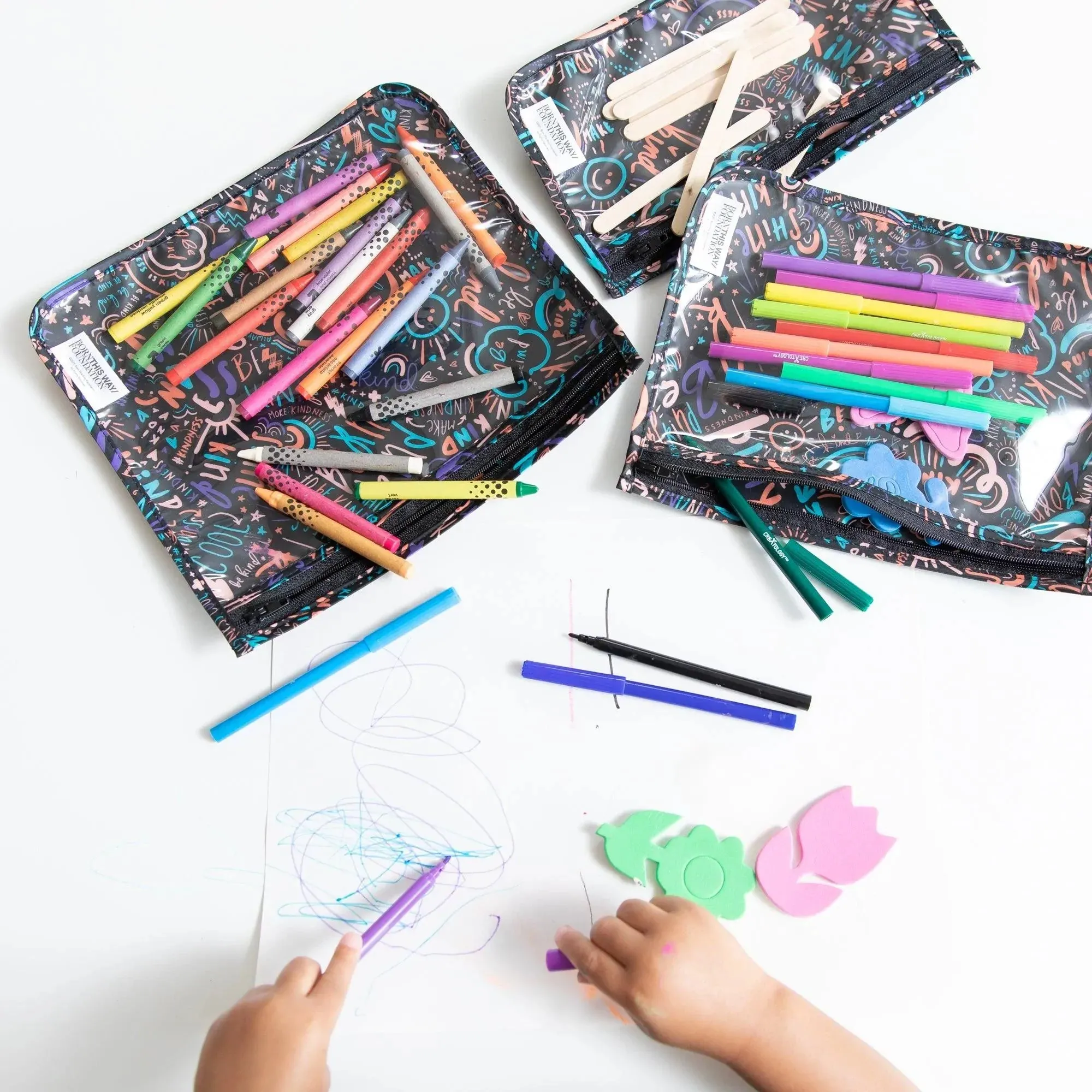 Born This Way Foundation Little Artists Gift Bundle, Be Kind