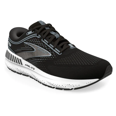 Brooks Women’s Ariel 23 Athletic Shoes-Black/Grey/White