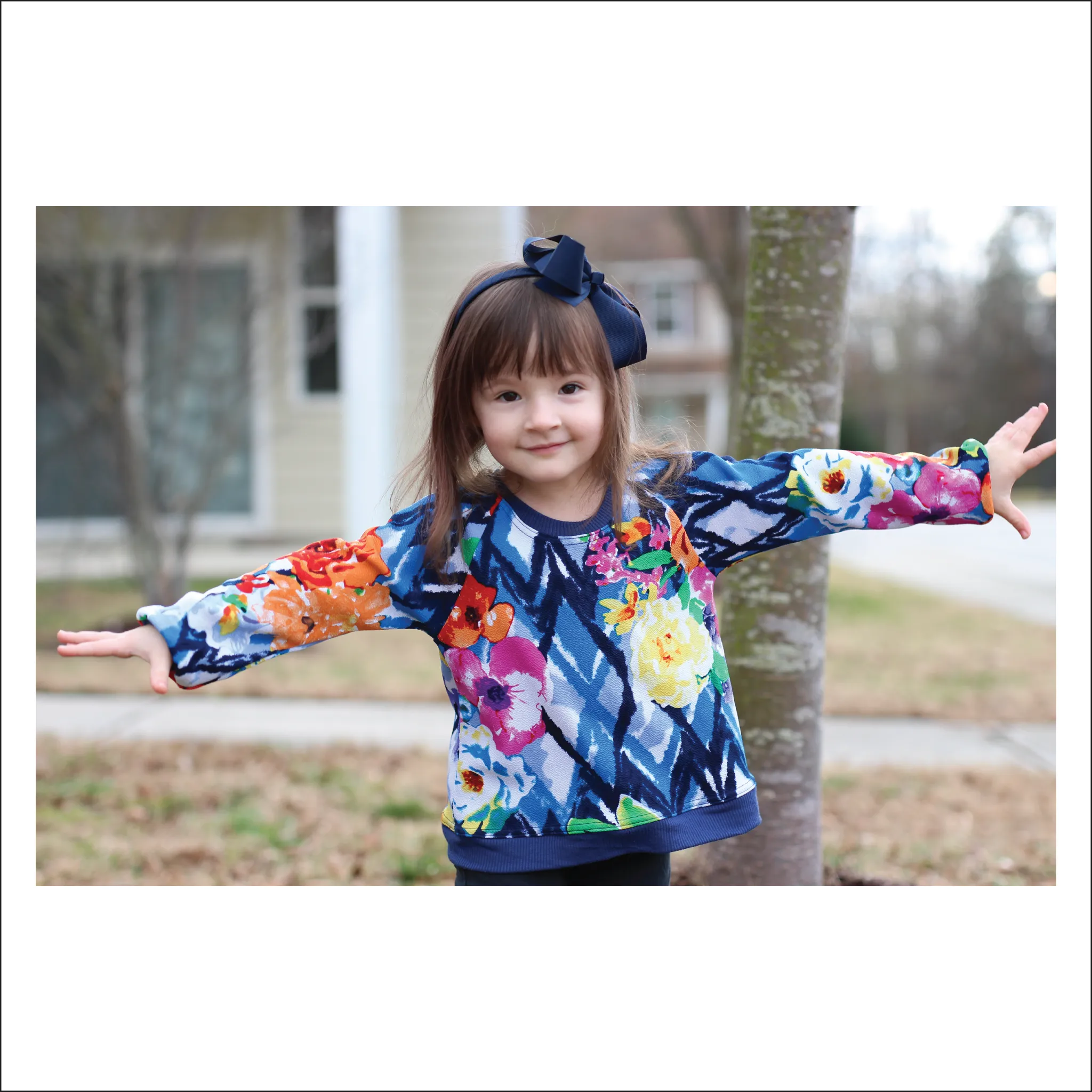 BUNDLE Pearson Pullover Raglan | Adult Sizes S0c-M4c | Child Sizes 12M-14 | Beginner Level Sewing Pattern