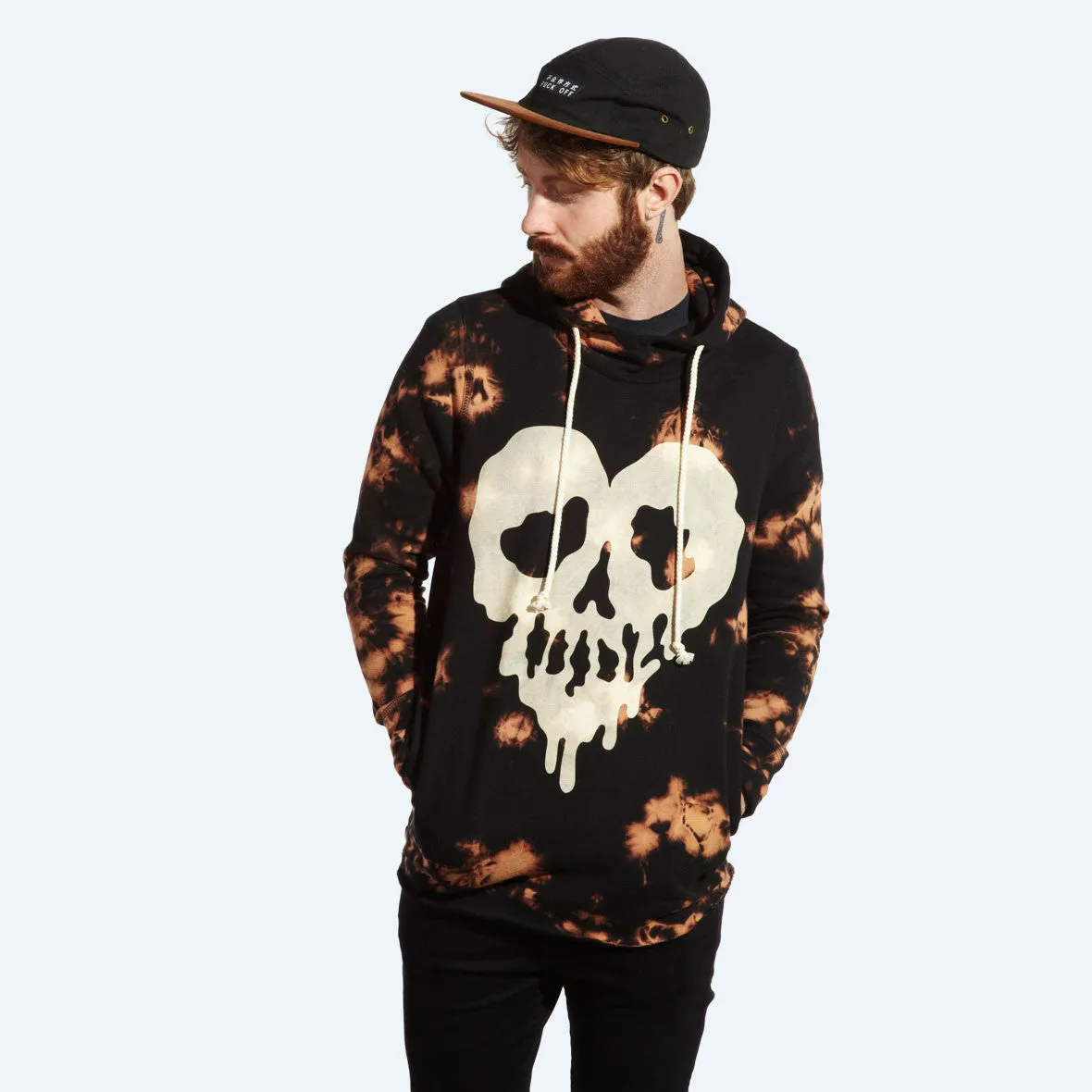 Burnt Pullover Hoody (Skull Fucked Edition)