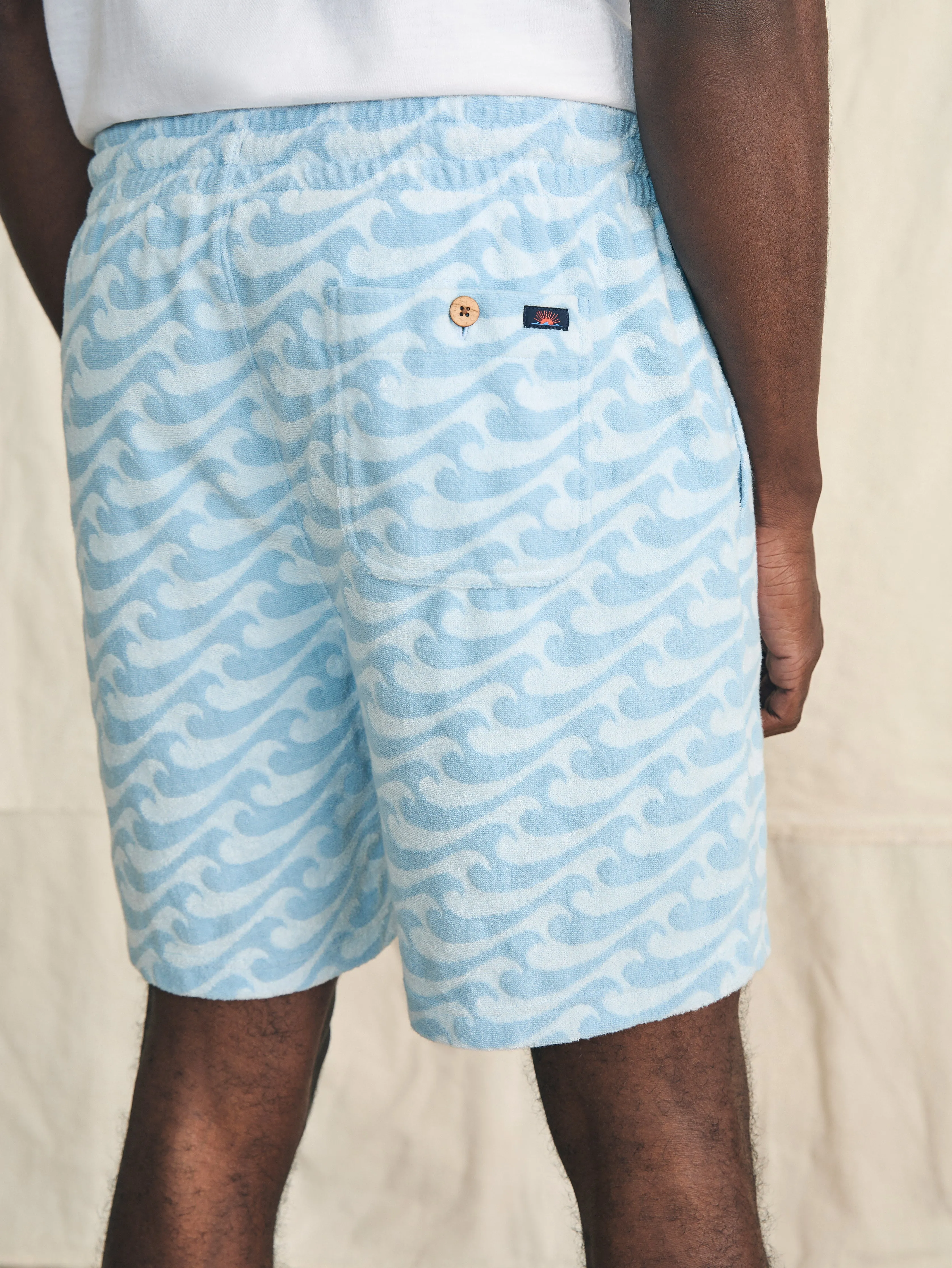 Cabana Towel Terry Sweatshort - Endless Peaks