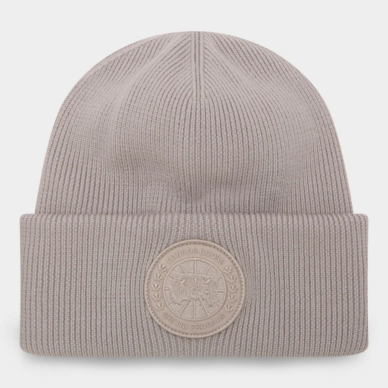 CANADA GOOSE Arctic Toque Beanie Hat - Limestone