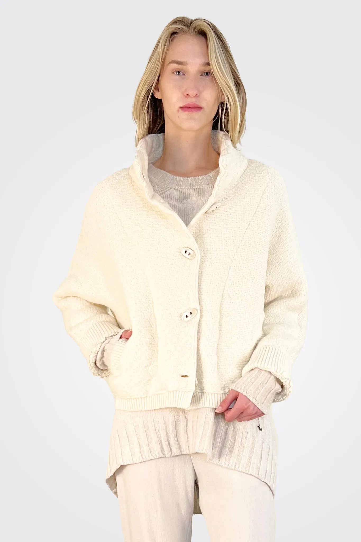 Cardigan Jacket - Milk