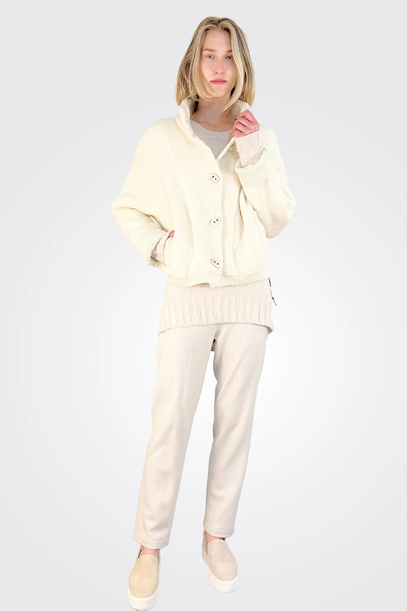 Cardigan Jacket - Milk