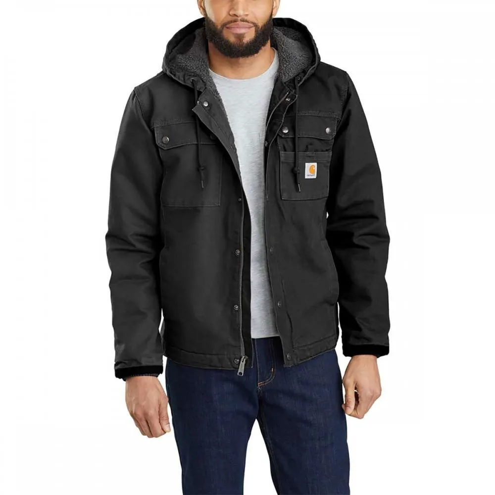 Carhartt Bartlett Relaxed Fit Sherpa-Lined Utility Jacket - Black - XX-Large | Jackets & Gilets | NYEs