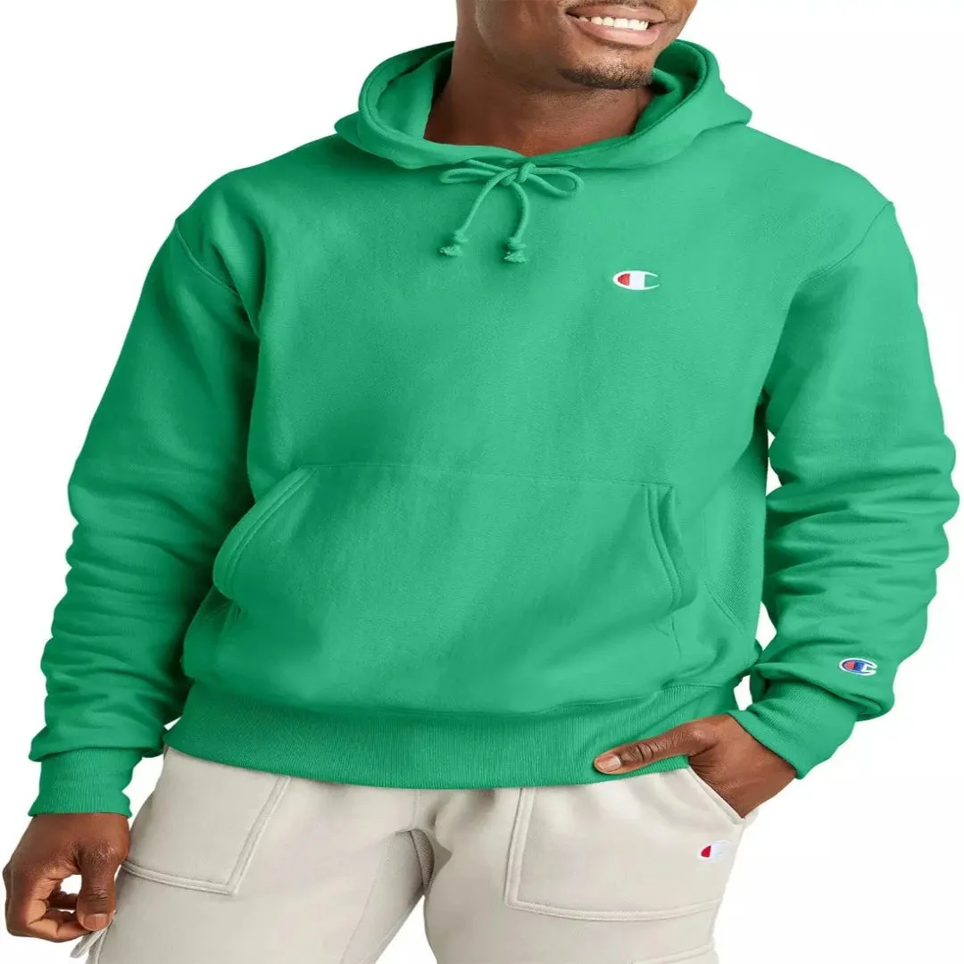 Champion  REVERSE WEAVE PULL OVER HOODY Men’s - GREEN CRISP