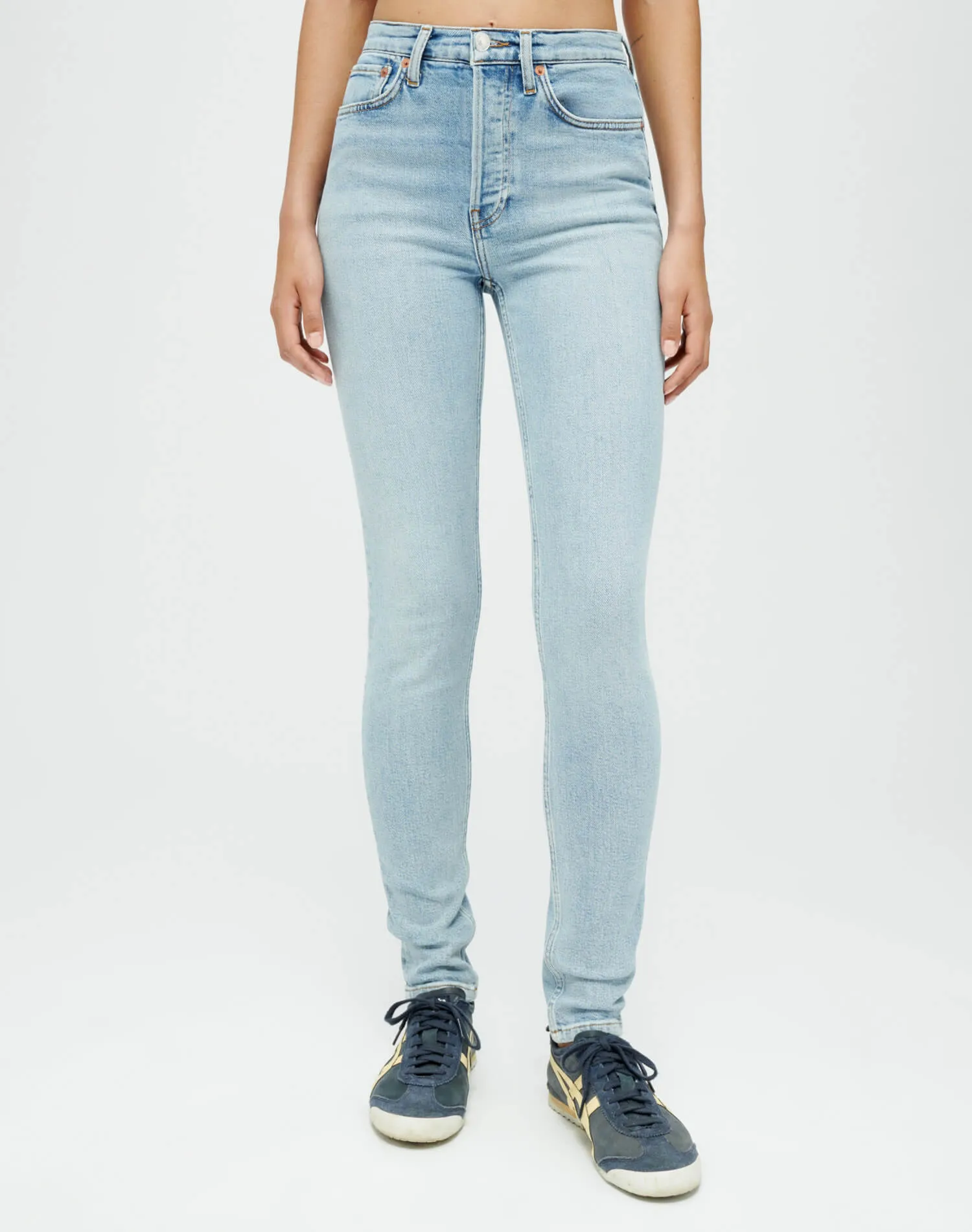 Comfort Stretch High Rise Skinny - Mid 90s