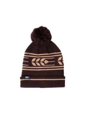 Cross Grain Pom Toque V3 | Hot Cocoa | Kids