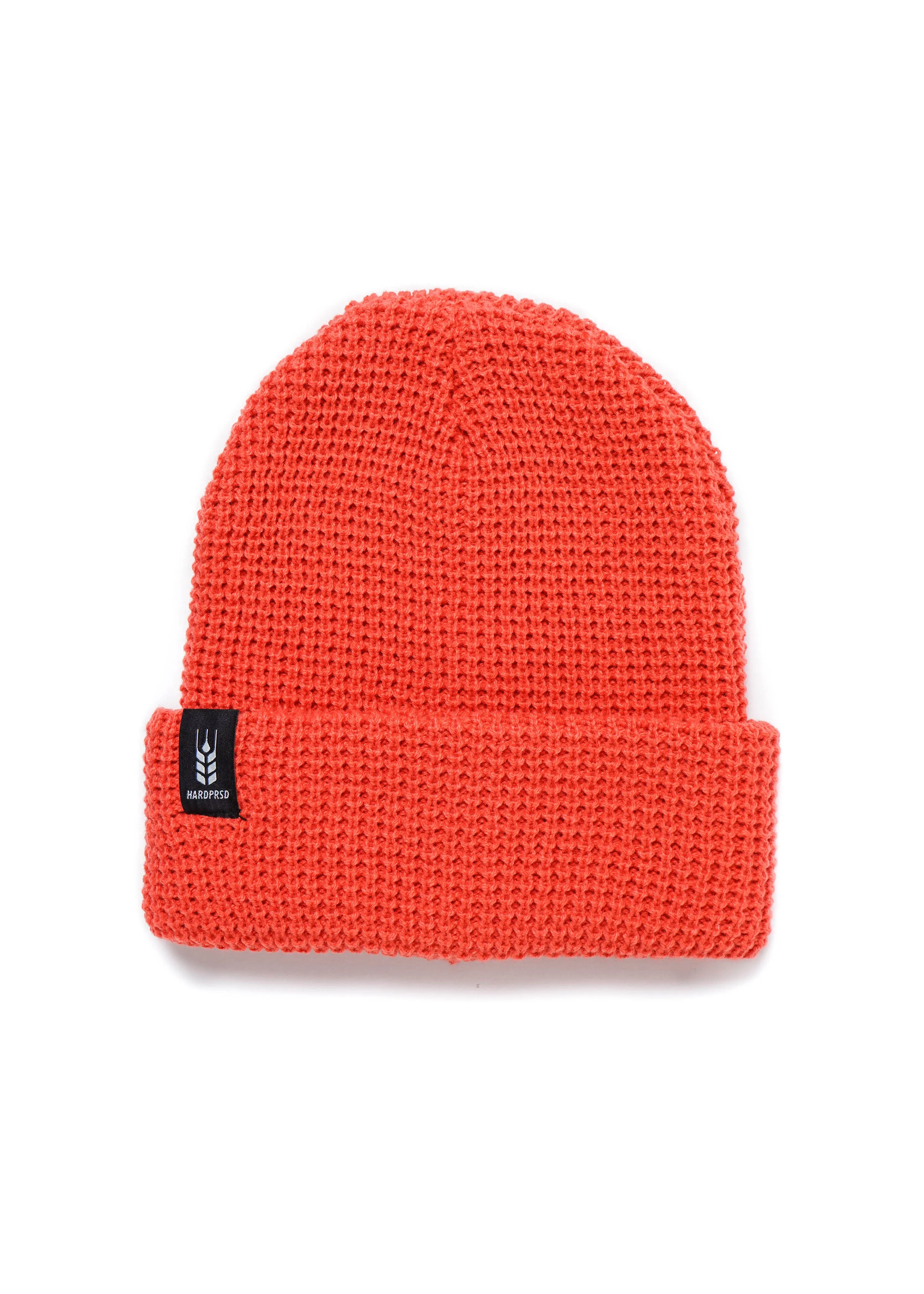 Cross Grain Waffle Toque | Coral | Kids