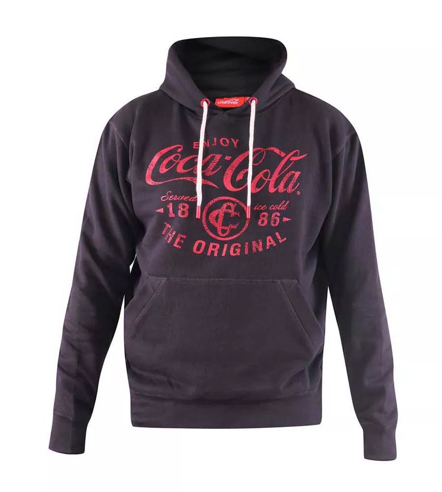 D555 Mens Official Coca-Cola Printed Hoodie (HOUNSLOW)