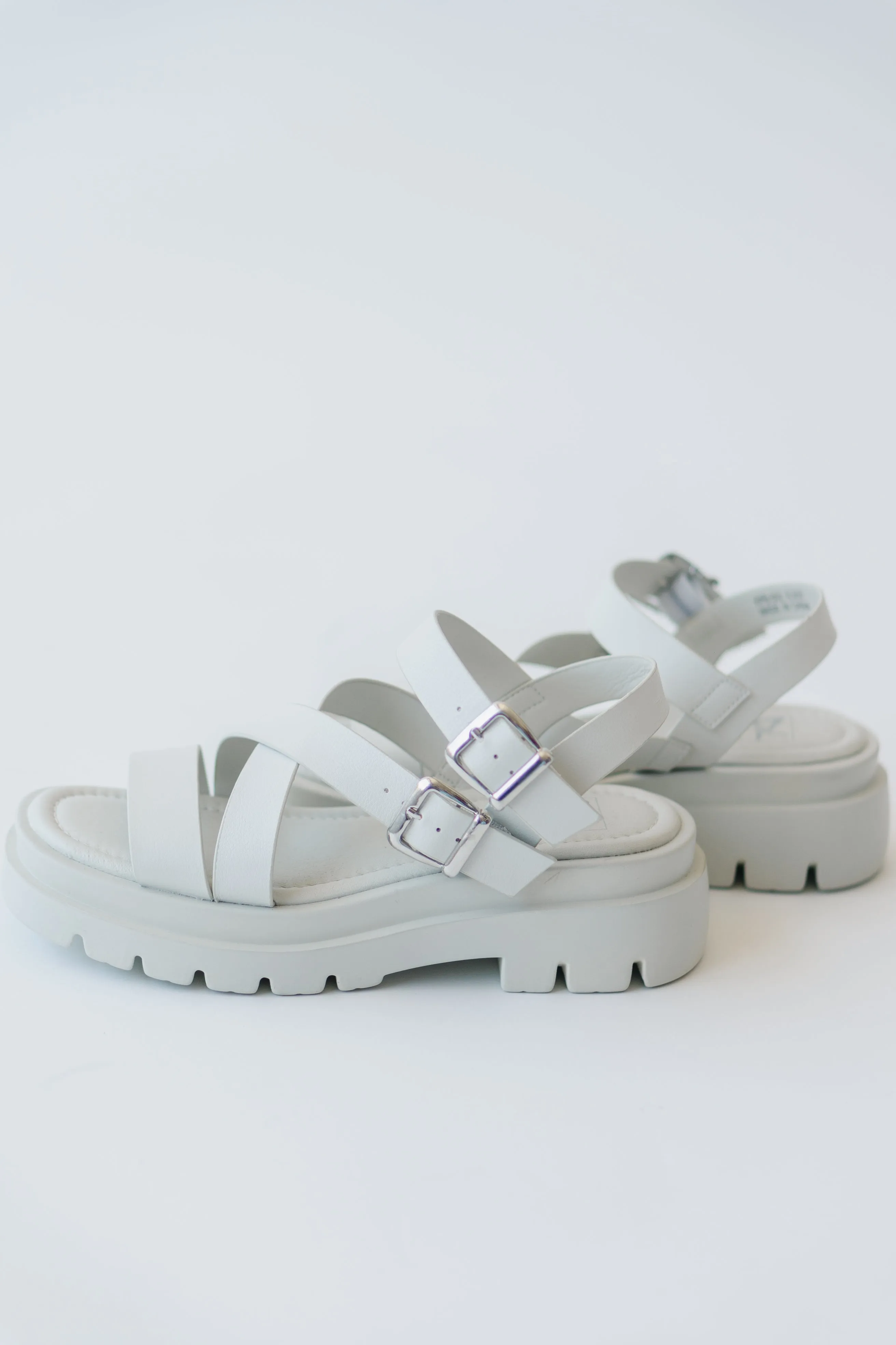 Dirty Laundry: Khan Sandal in Bone