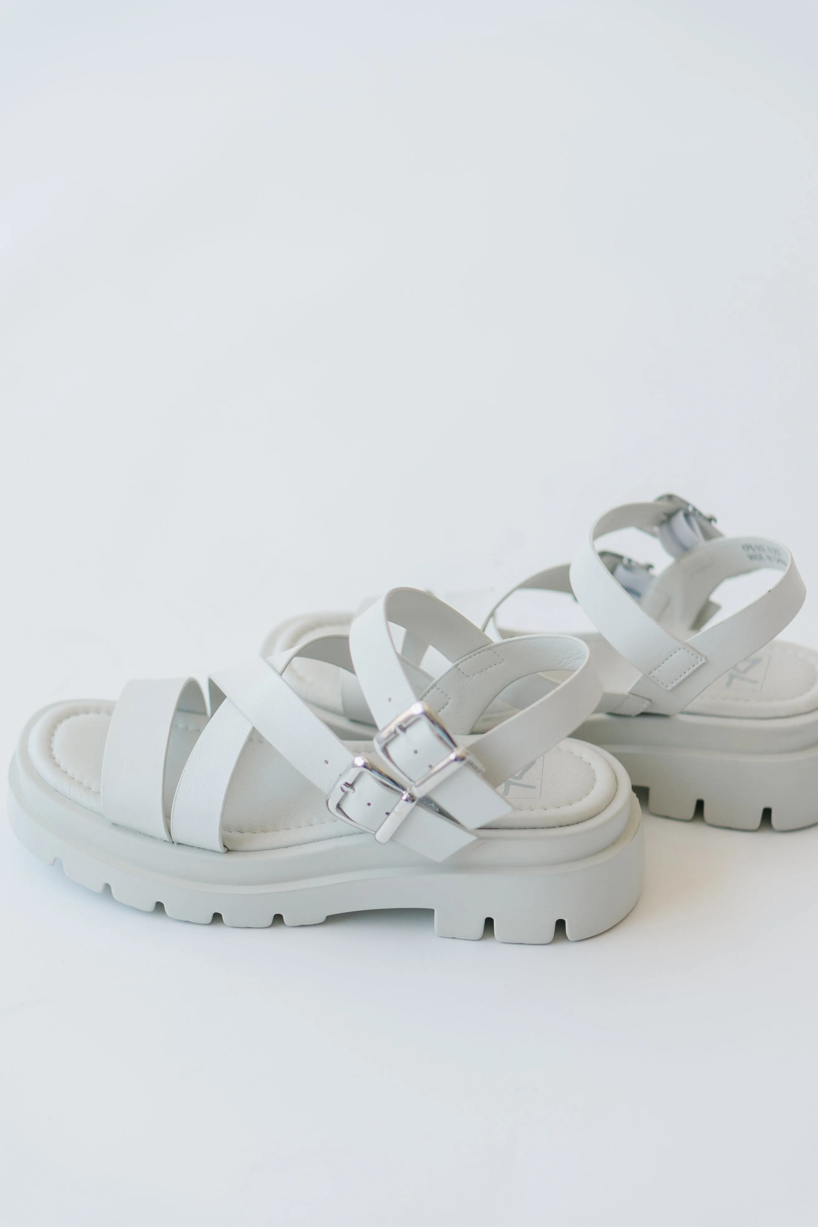 Dirty Laundry: Khan Sandal in Bone