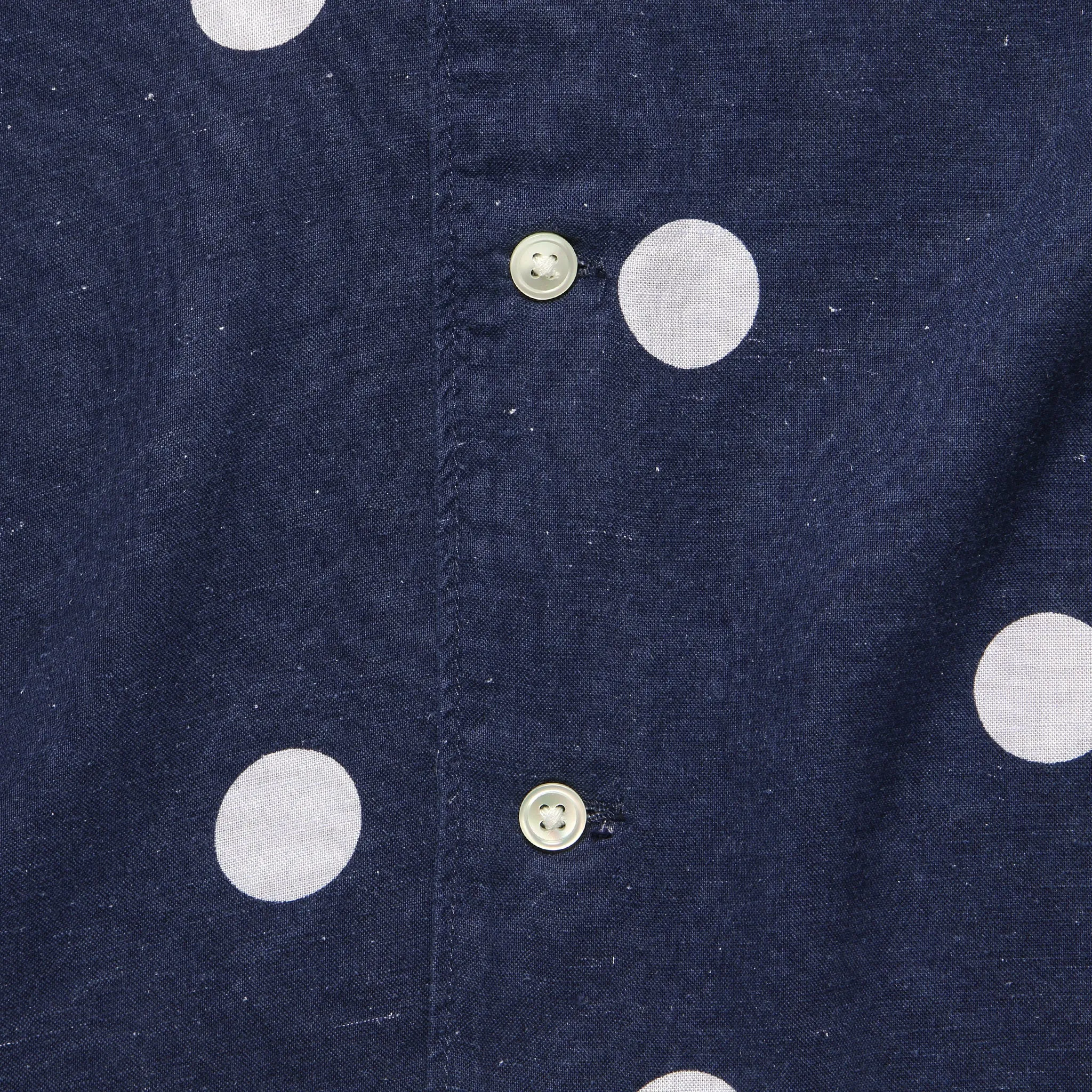 Dot Cubano Shirt - Clark Peacoat