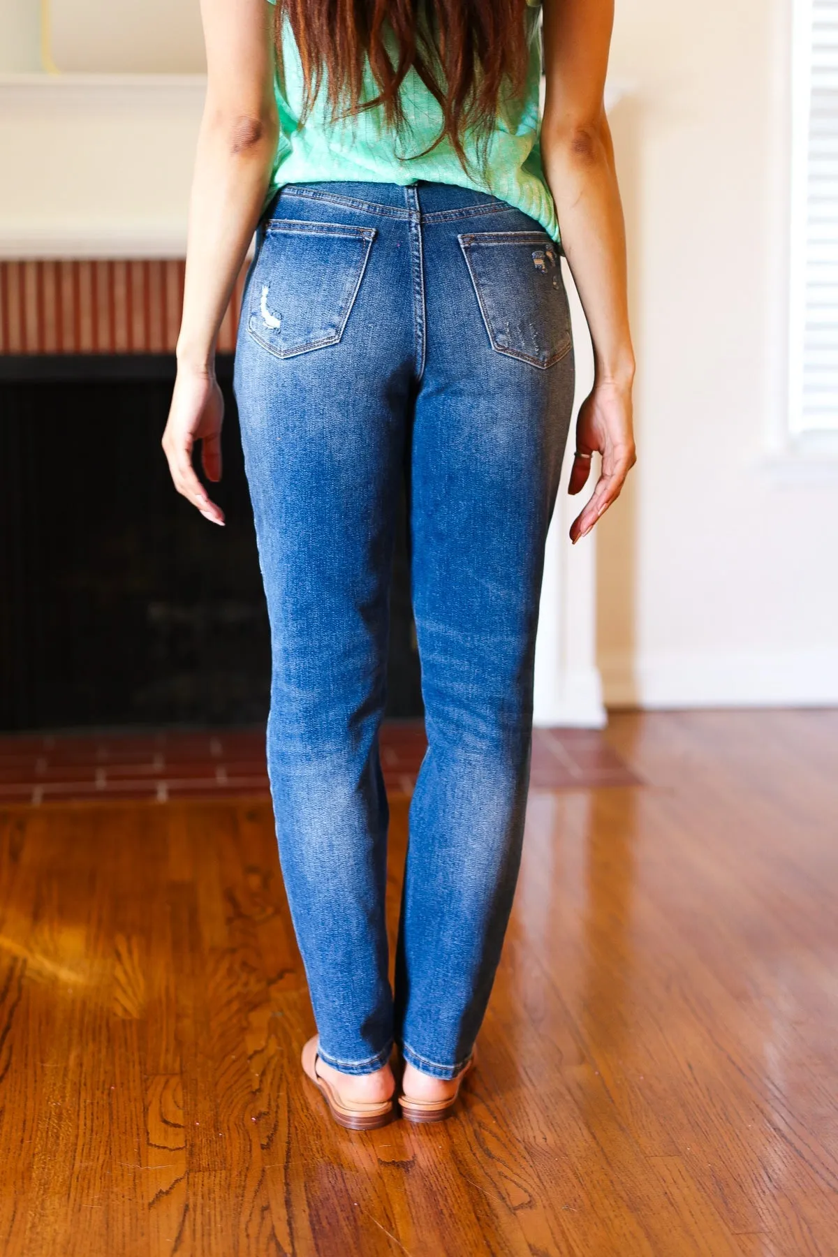 Everleigh Dark Denim High Rise Jeans