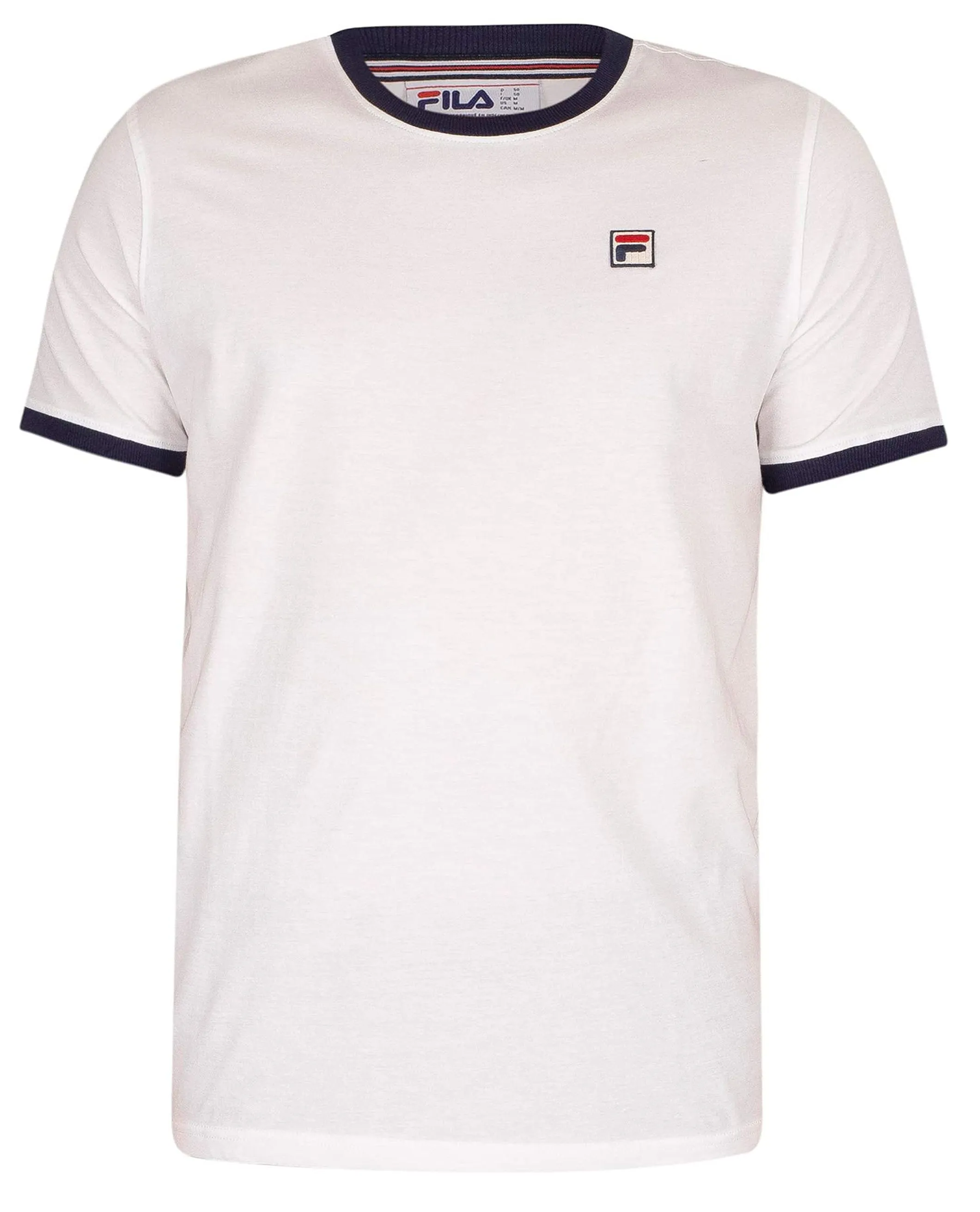 Fila Marconi Logo T-Shirt White/Peacoat