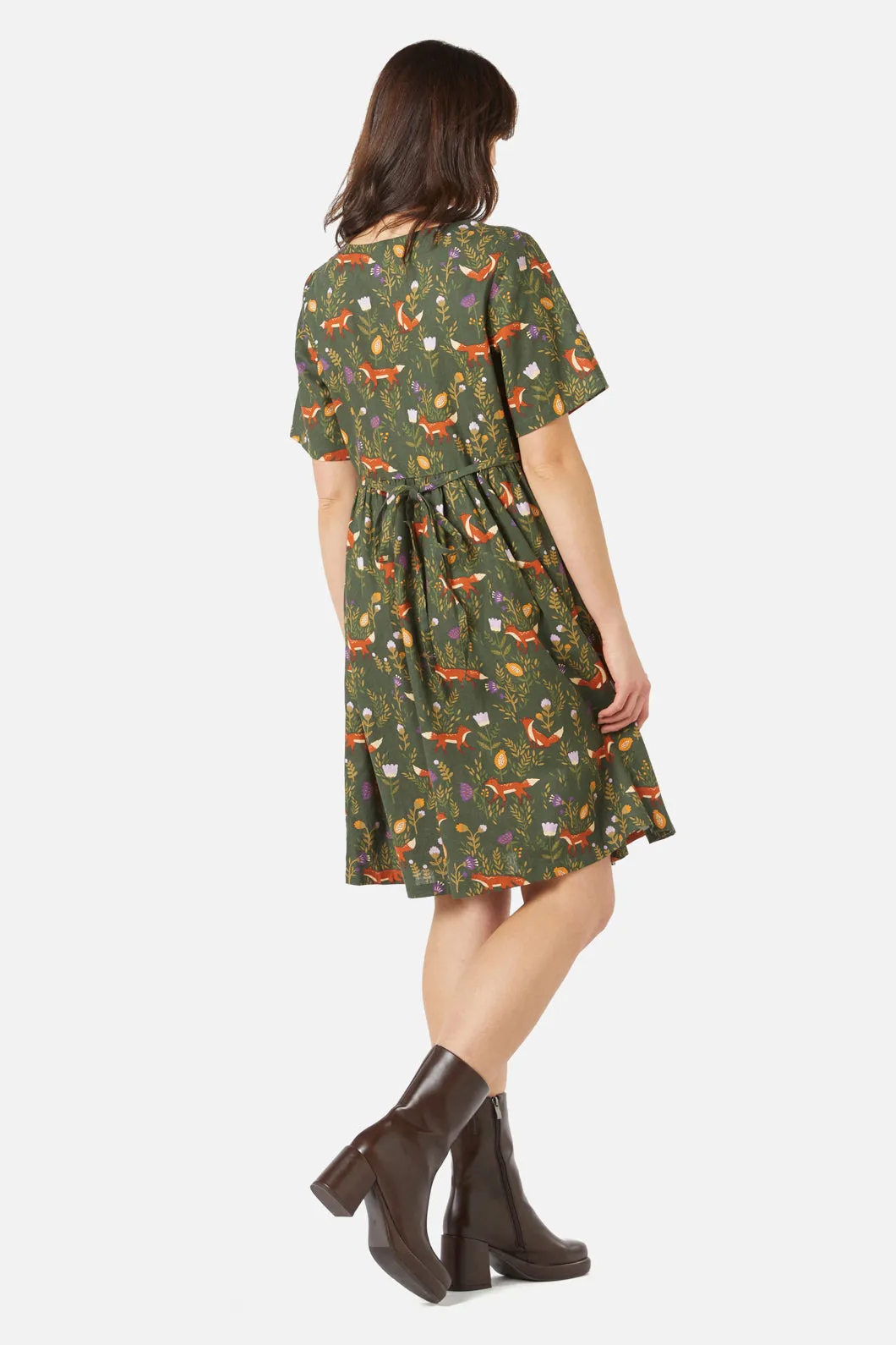 Fox Smock Dress