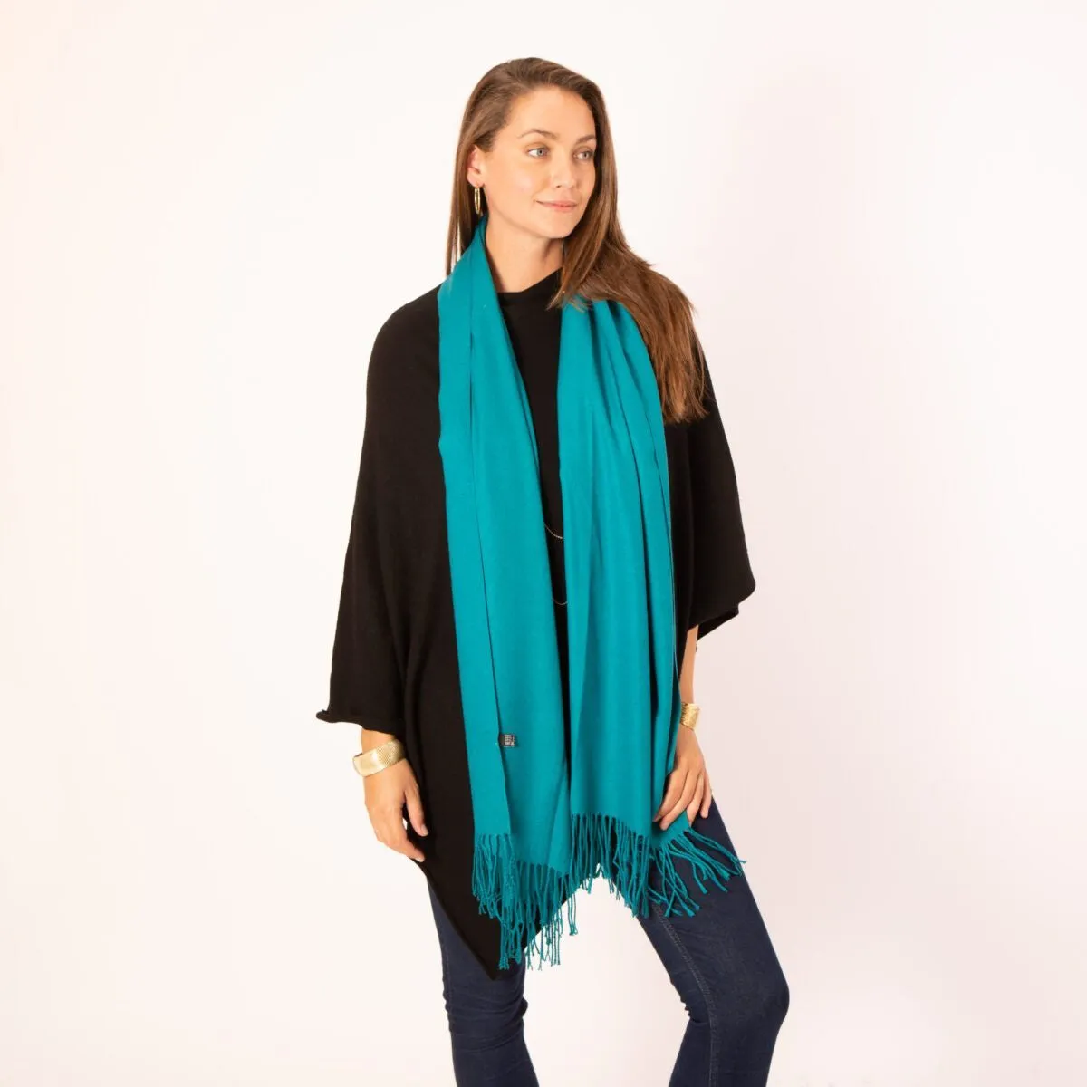 Georgia Pashmina Teal