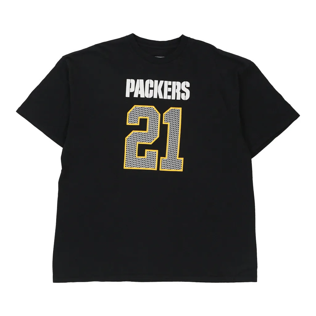 Green Bay Packers Ha Ha 21 Nfl Team Apparel NFL T-Shirt - 2XL Black Cotton