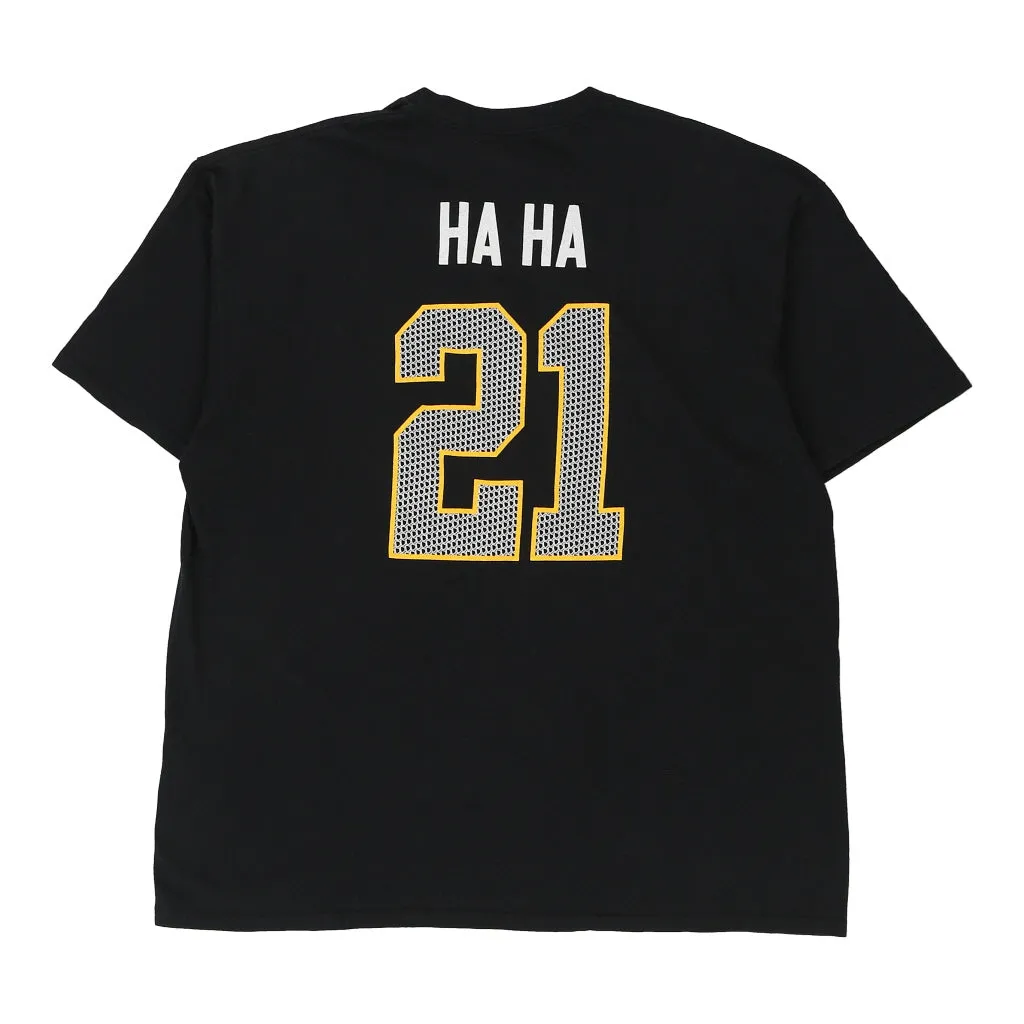 Green Bay Packers Ha Ha 21 Nfl Team Apparel NFL T-Shirt - 2XL Black Cotton