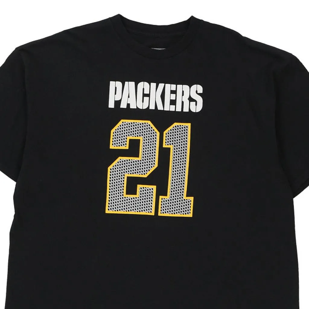 Green Bay Packers Ha Ha 21 Nfl Team Apparel NFL T-Shirt - 2XL Black Cotton