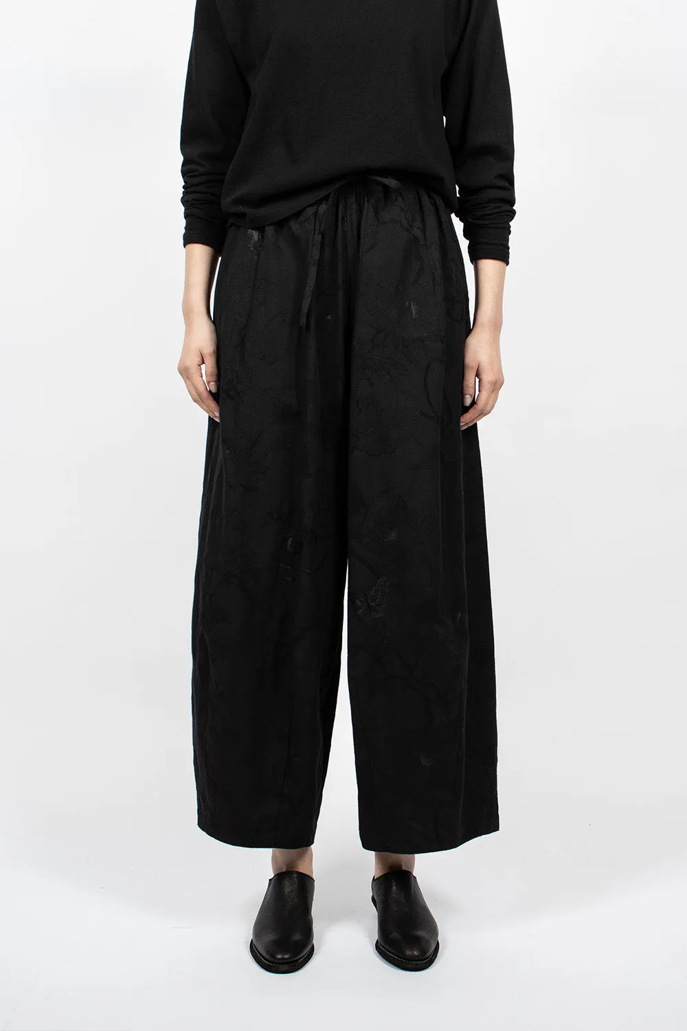 H.D.P Pant Black/Papillon Jacquard