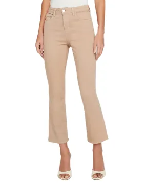 High Rise Mira Crop Micro Bootcut Jean in Chanterelle