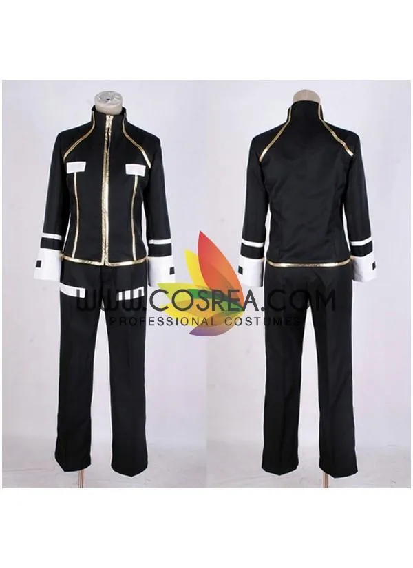 Hitman Reborn Enma Kozato With Gold Accent Cosplay Costume