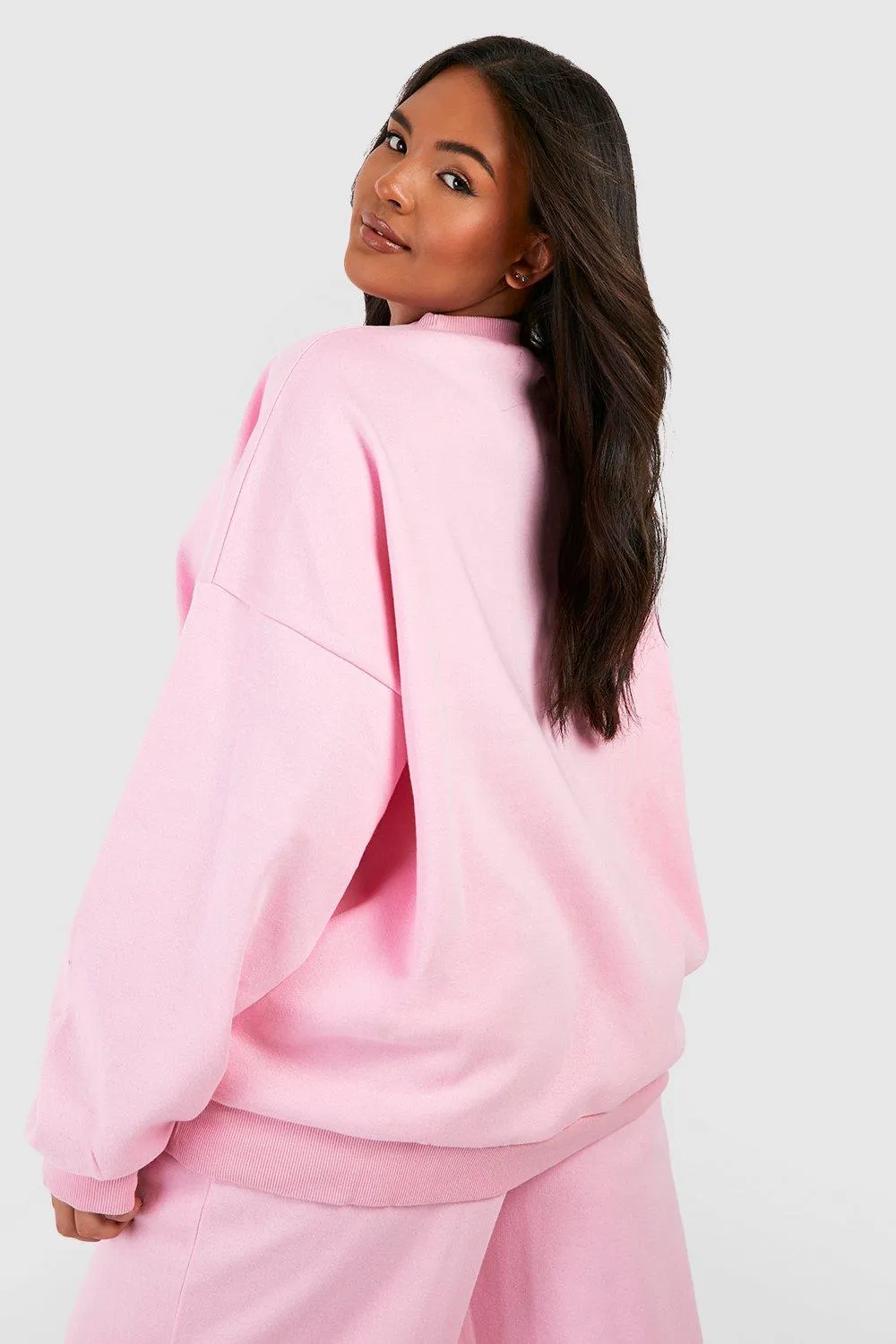 Hoodies & Sweatshirts | Plus Oversized Basic Sweatshirt | boohoo