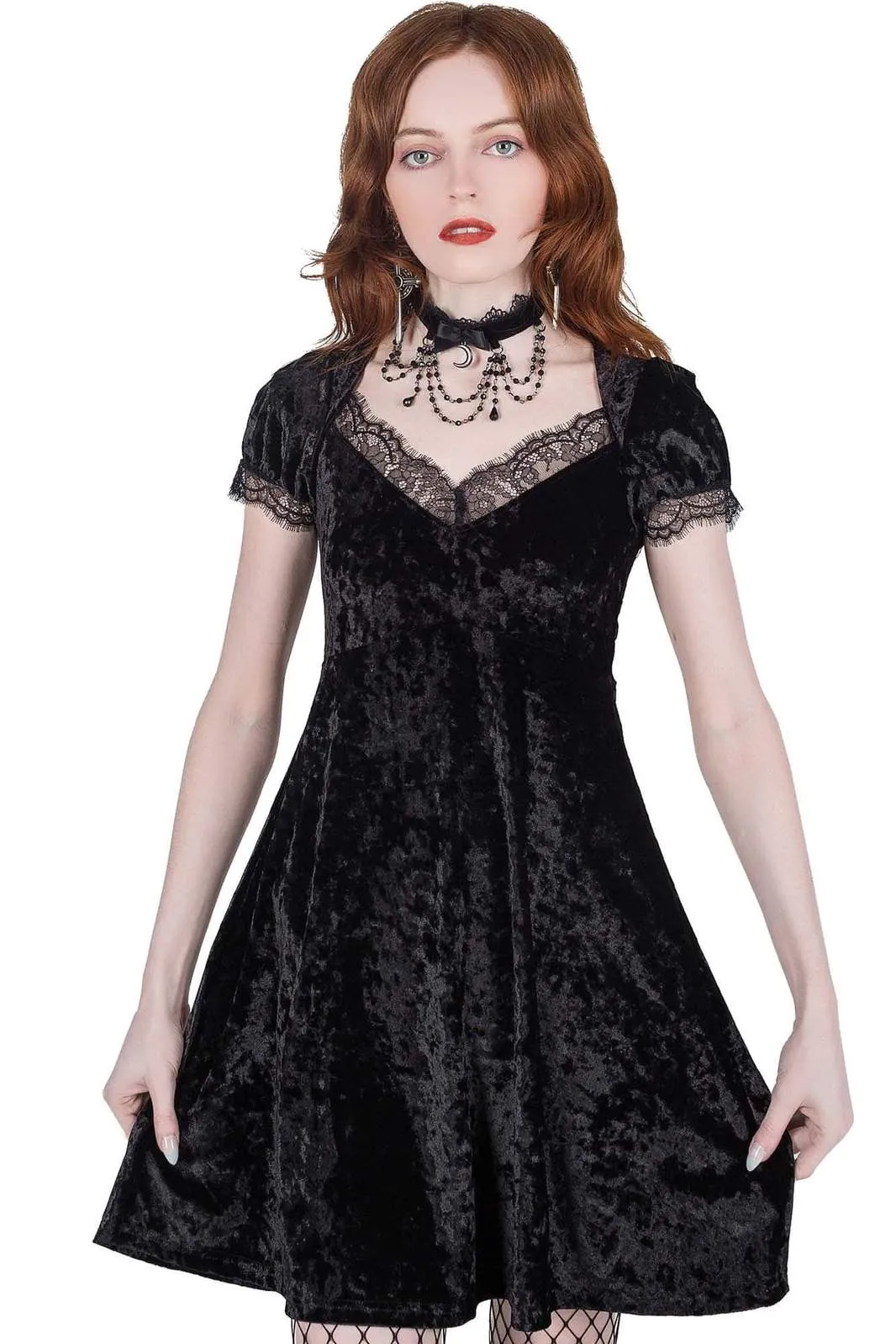 Kiss of Death Skater Dress