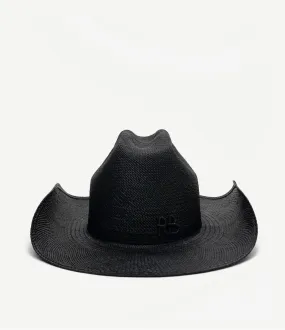 Logo Embellished Cowboy Hat