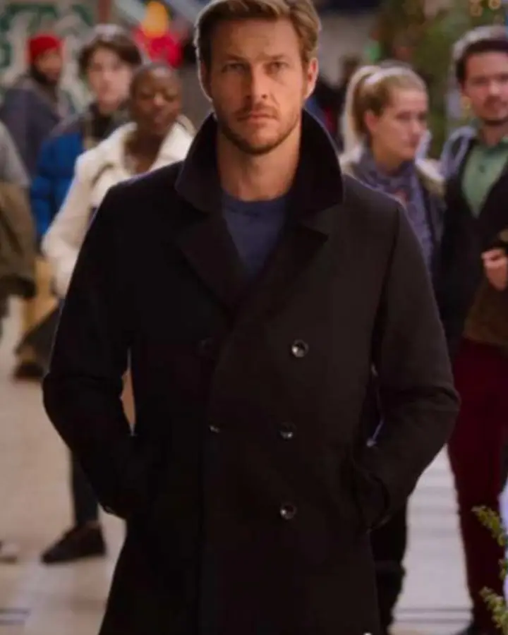 Luke Bracey Holidate Peacoat - Jackson Coat | William Jacket