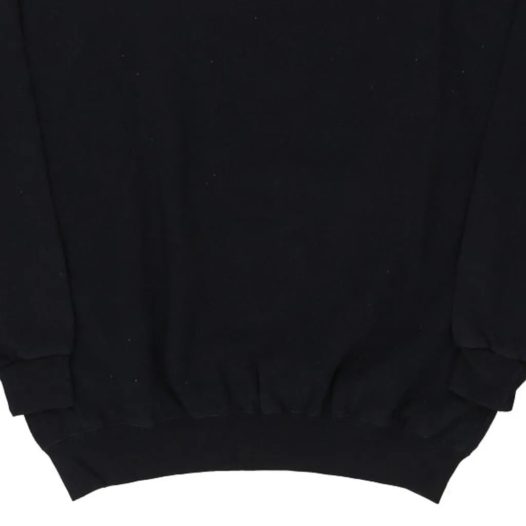 Maine Life Apparel Sweatshirt - Large Black Cotton Blend