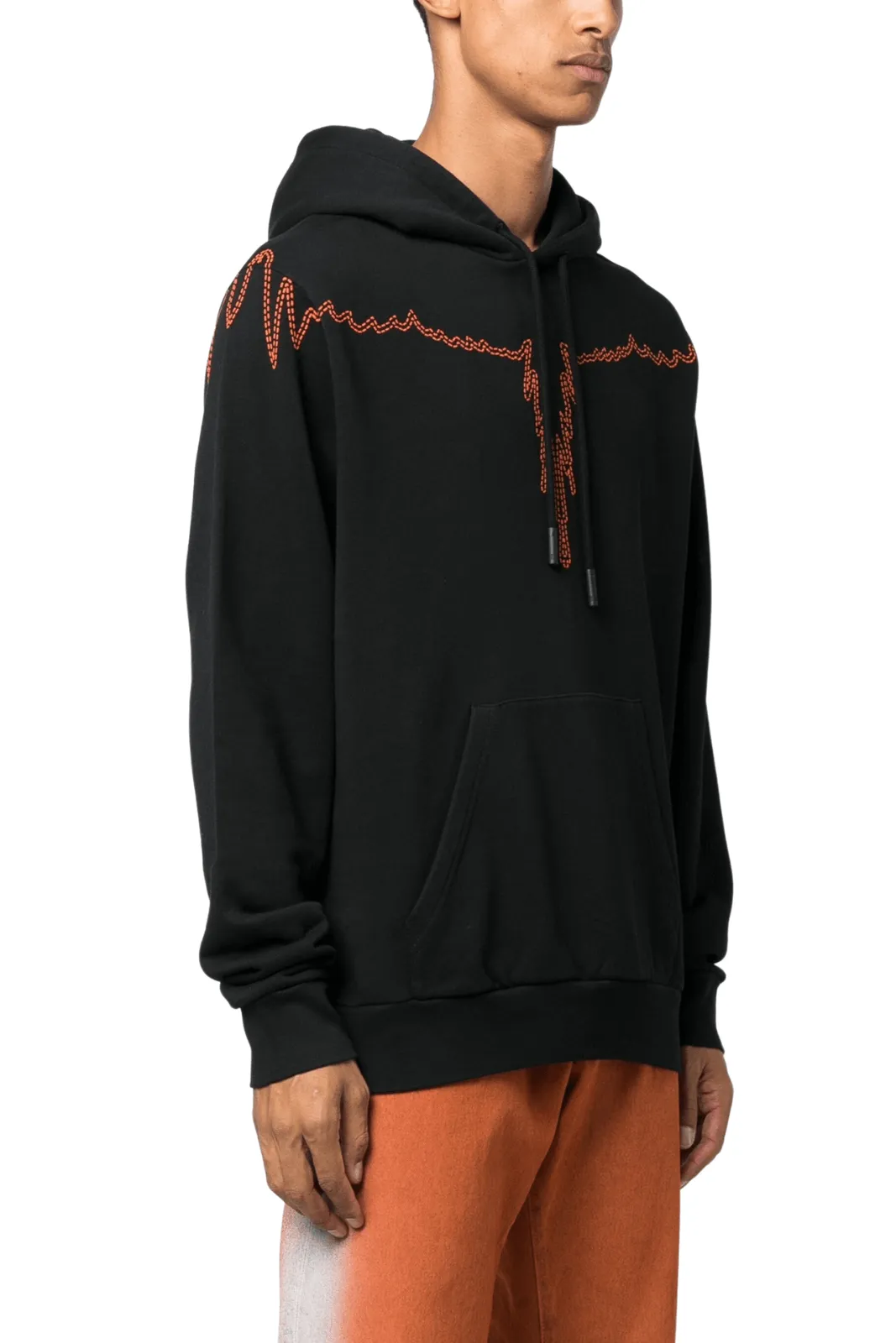 Marcelo Burlon County of Milan graphic-print drawstring hoodie