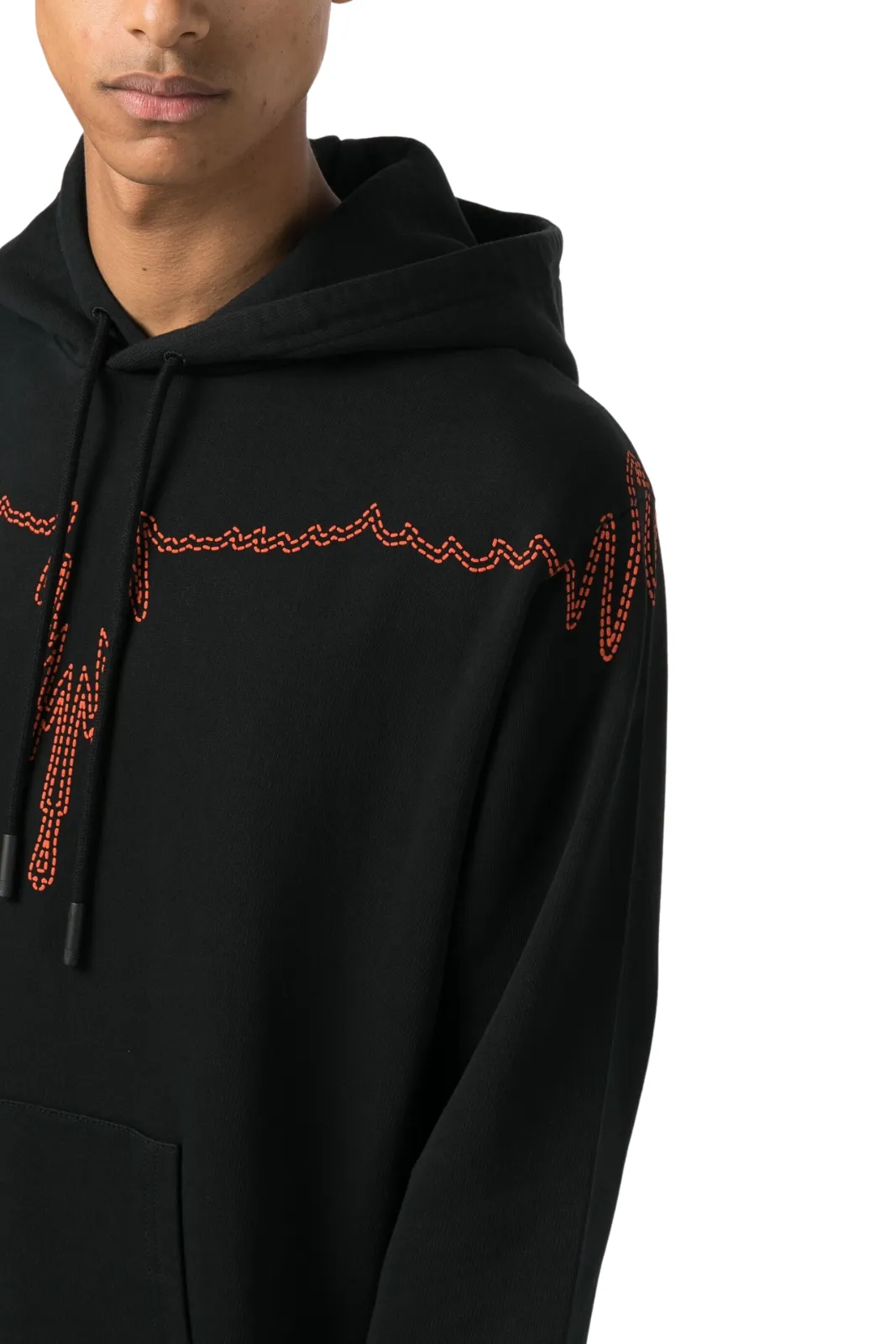 Marcelo Burlon County of Milan graphic-print drawstring hoodie