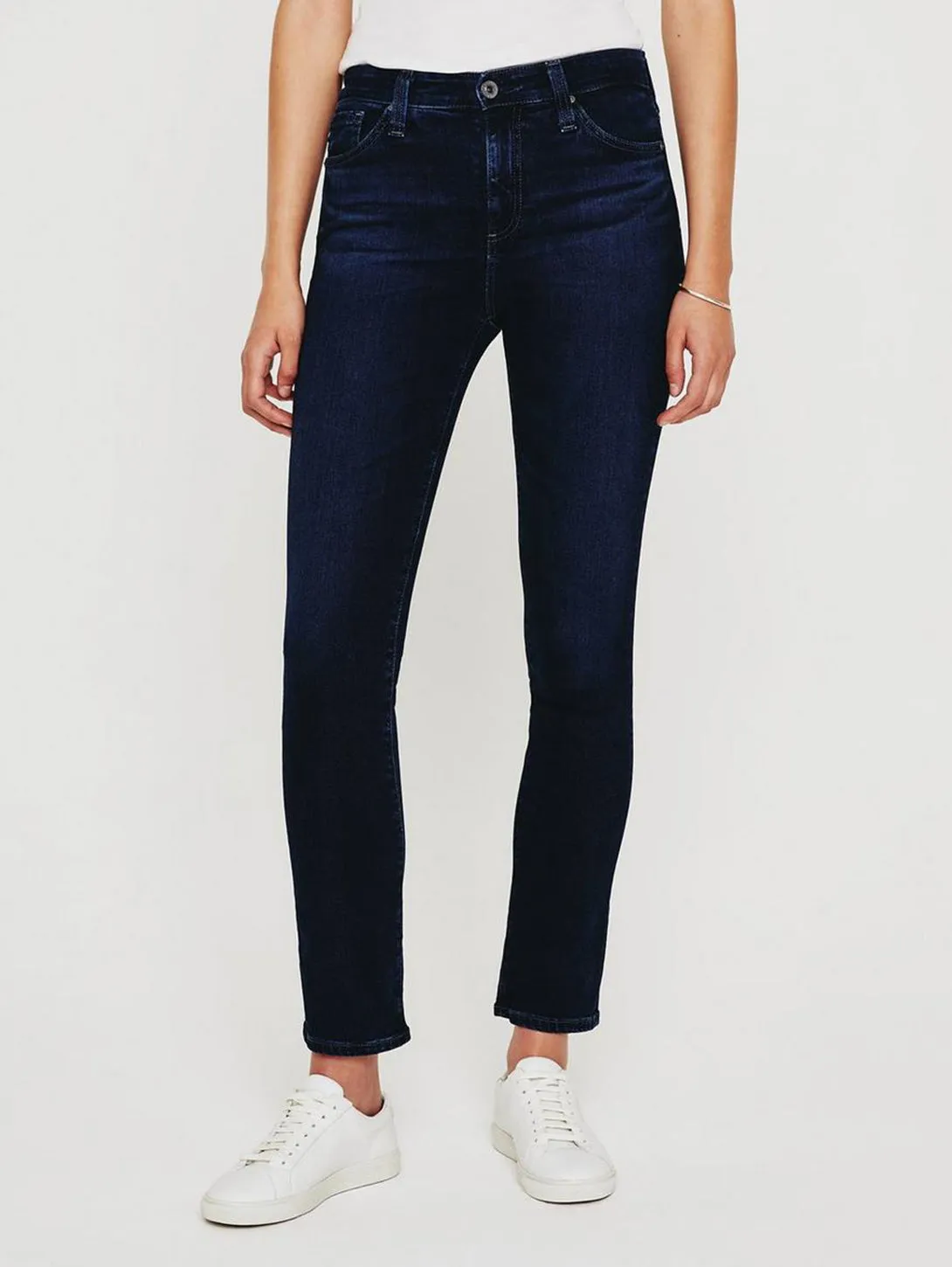 Mari High Rise Straight Jean - Plaza