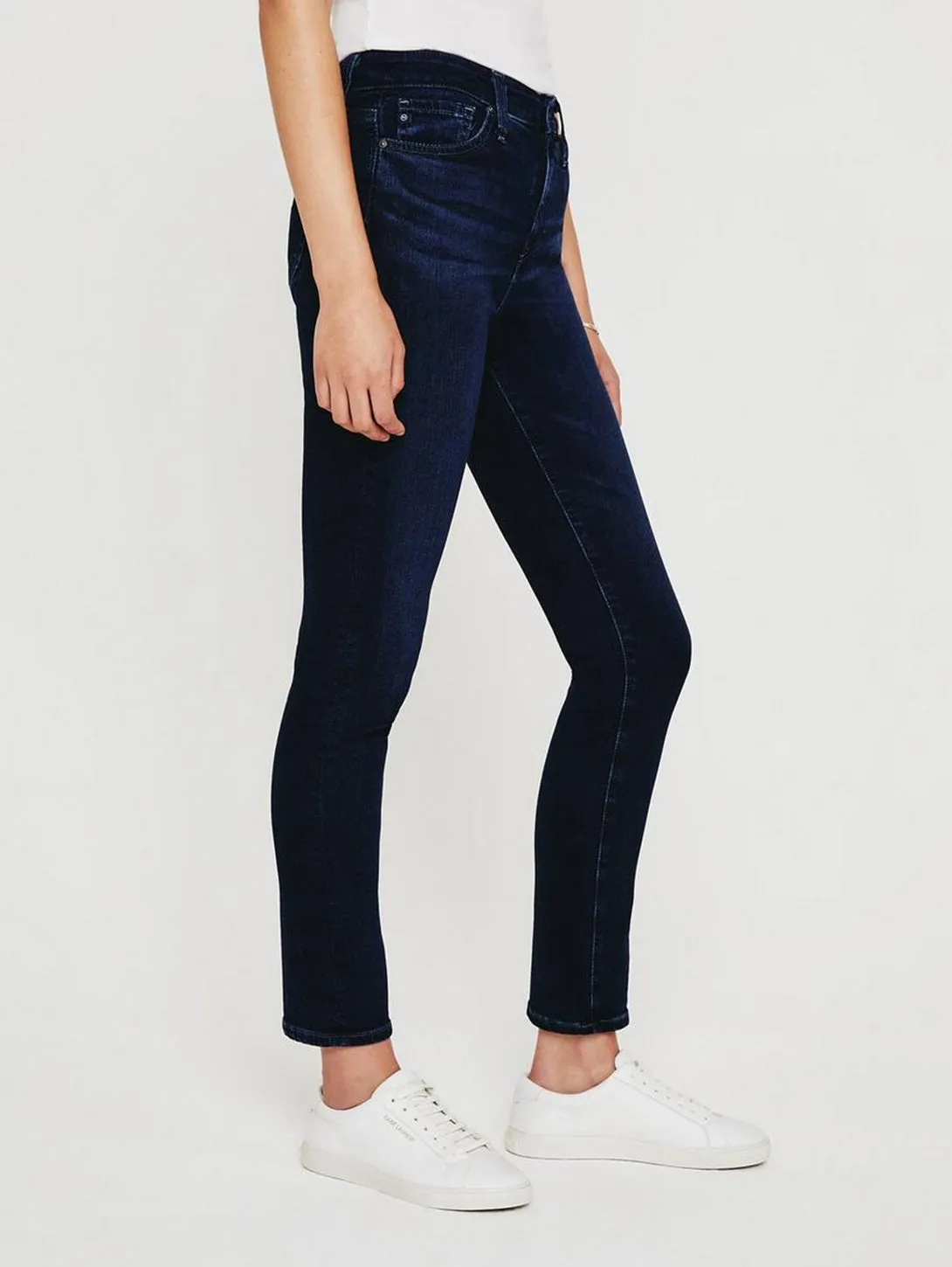 Mari High Rise Straight Jean - Plaza