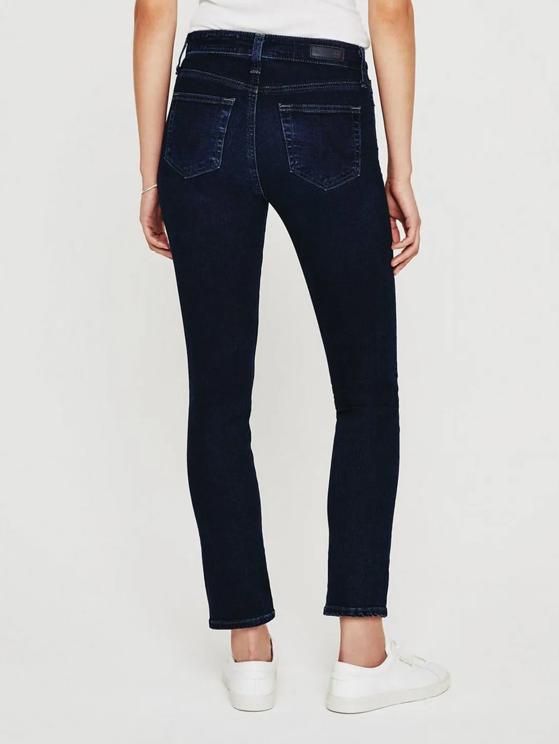 Mari High Rise Straight Jean - Plaza