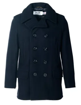 Melton Wool Peacoat 782USA