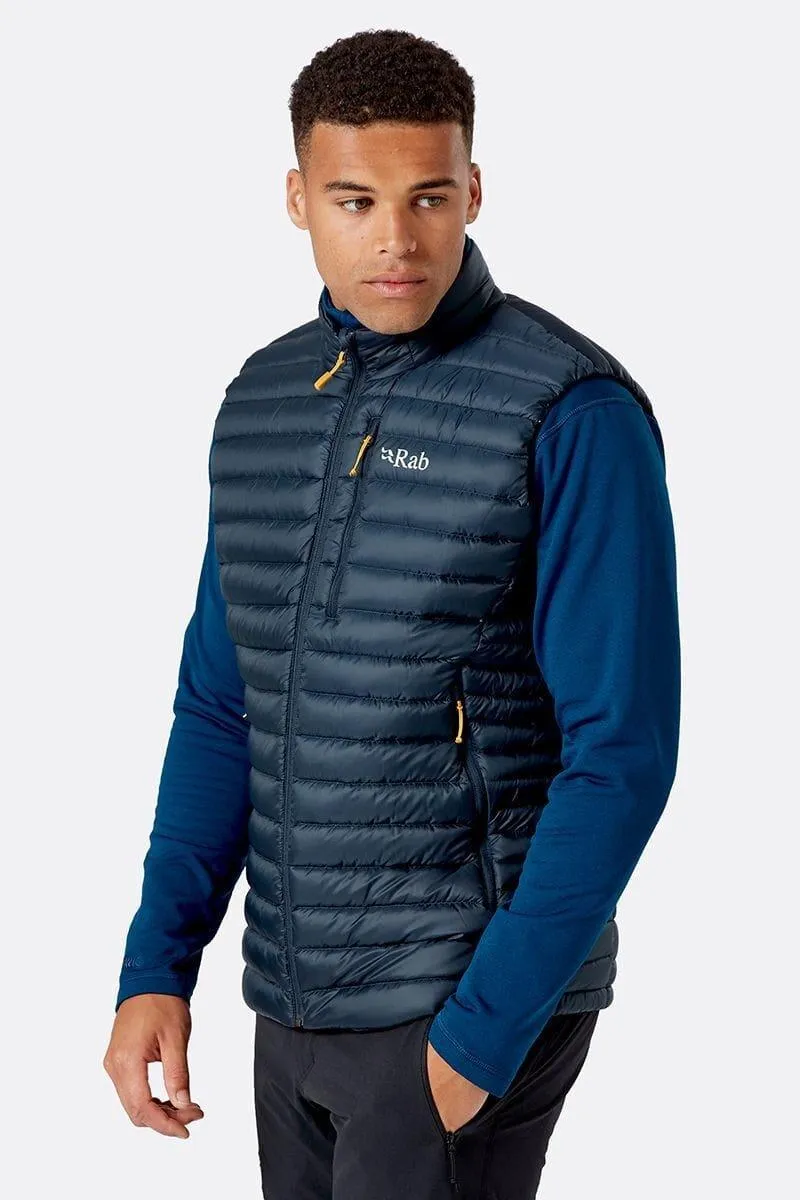 Men's Rab Microlight Vest | Down Gilets | George Fisher UK