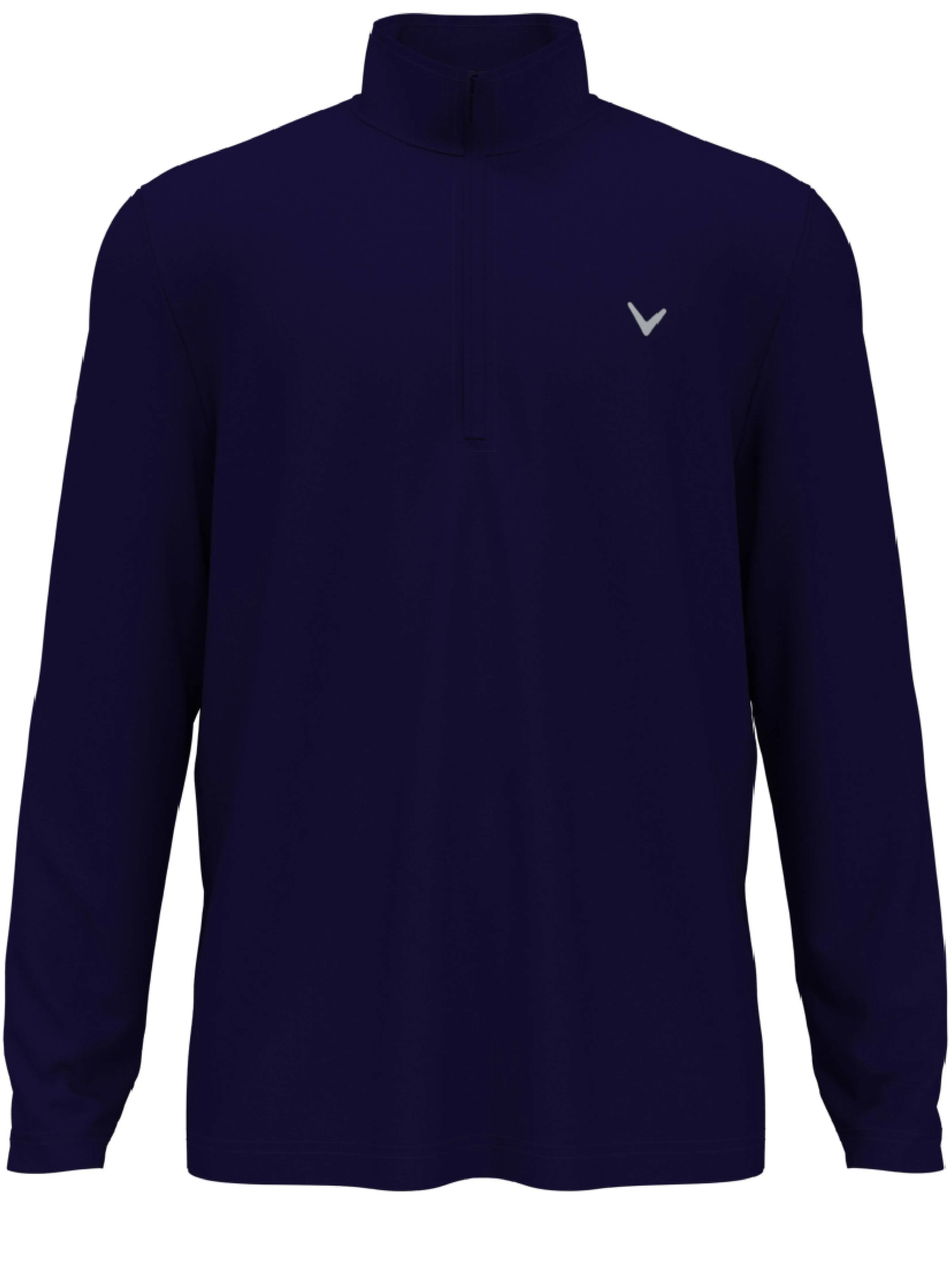 Mens Solid Sun 1/4 Zip Pullover