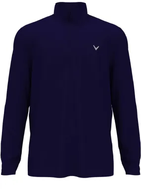 Mens Solid Sun 1/4 Zip Pullover